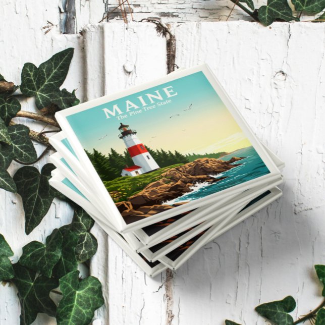 Vintag Maine Magnet (Von Creator hochgeladen)