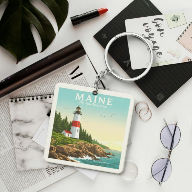 Vintag Maine Schlüsselanhänger (Von Creator hochgeladen)