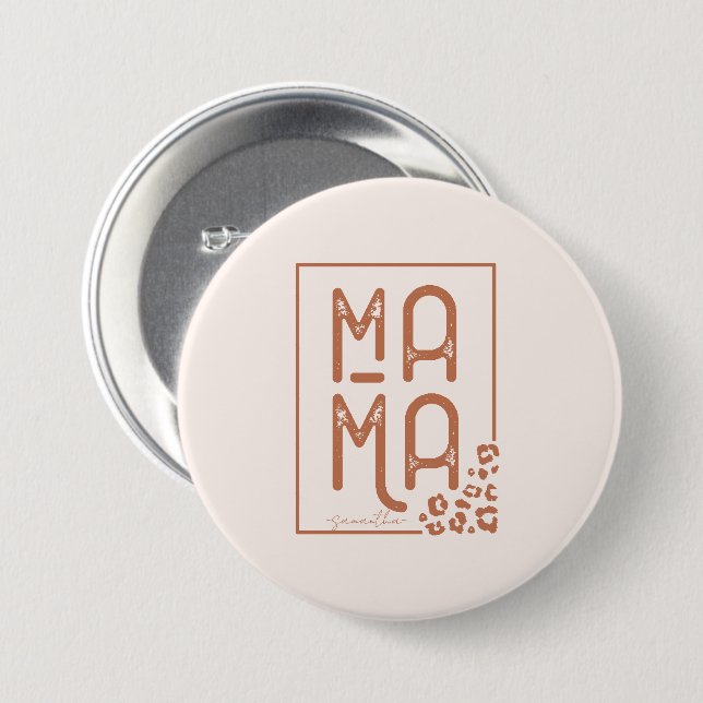 Vintag Mama Button (Vorne & Hinten)