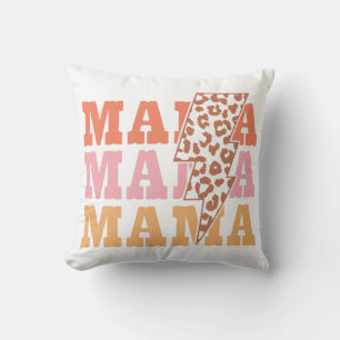 Vintag Mama Leopard Muster Kissen