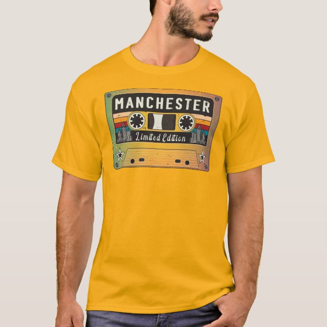 Vintag Manchester City Limited Edition T-Shirt (Vorderseite)