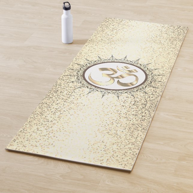 Vintag Mandala OM gesprenkelt Yogamatte (Beispiel)