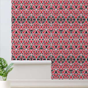 Vintag Maori New Zealand Tribal Art Muster Tapete