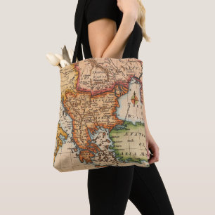 Vintag Map Brown