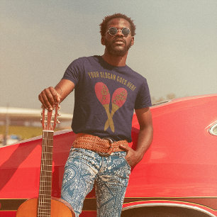 Vintag Maracas Custom Slogan Graphic T-Shirt