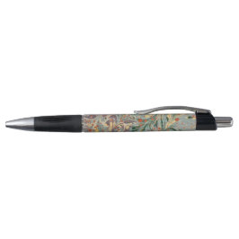 Vintag Marbleized Blue Melon Green Kugelschreiber