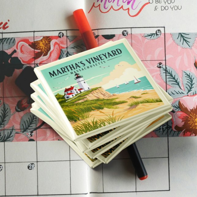 Vintag Martha's Vineyard Massachusetts Magnet (Von Creator hochgeladen)