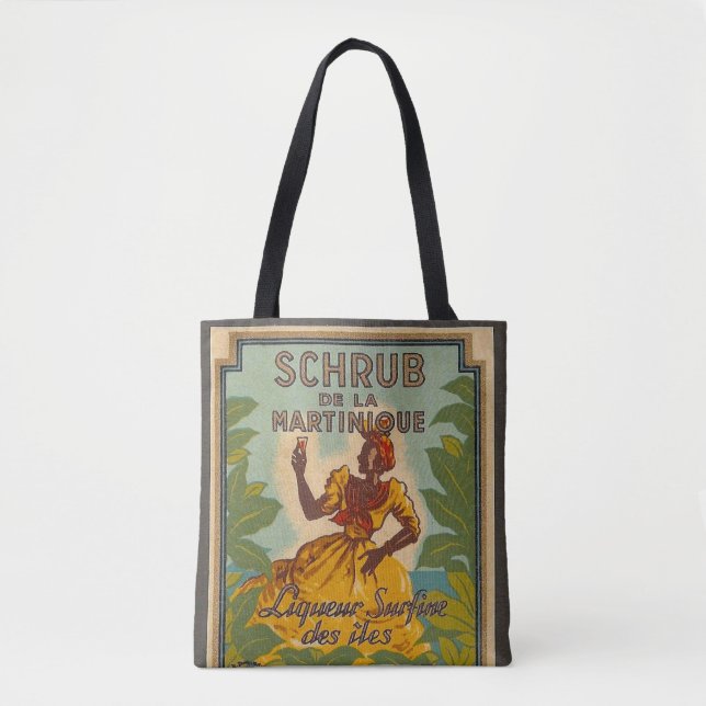 Vintag-Martinique-Tote-Bag (Vorderseite)