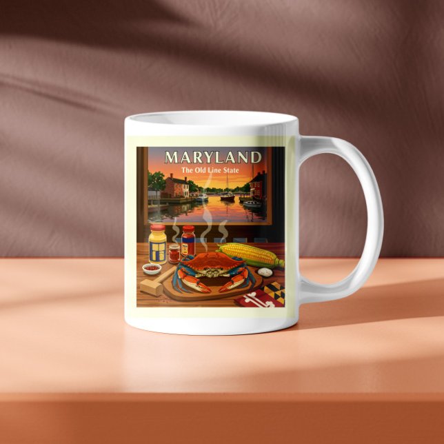 Vintag Maryland Kaffeetasse (Von Creator hochgeladen)