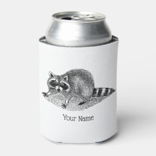 Vintag Masked Raccoon Dosenkühler