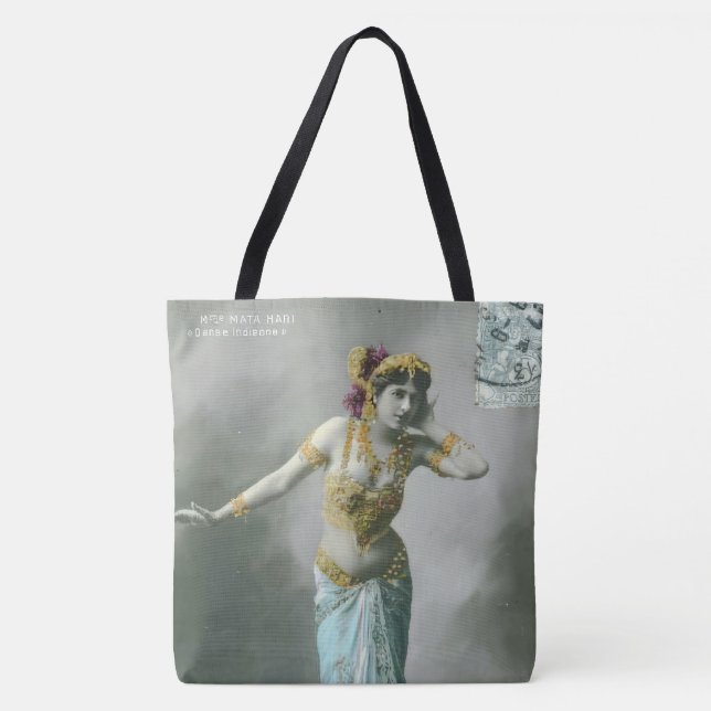 Vintag Mata Hari Postcard (Vorderseite)