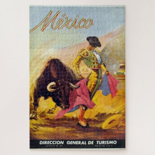 Vintag Matador Mexico Reisewerbung Puzzle