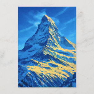 Vintag Matterhorn Begleitkarte