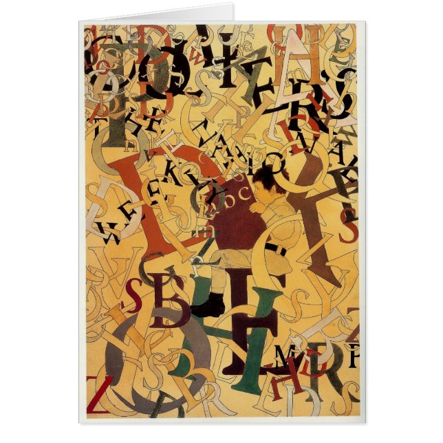 Vintag Maxfield Parrish Alphabet (Vorne)