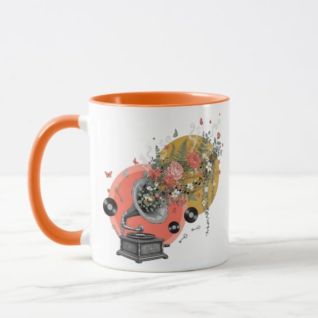 Vintag Melody Garden Tasse (Links)