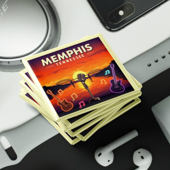 Vintag Memphis Tennessee Magnet (Von Creator hochgeladen)