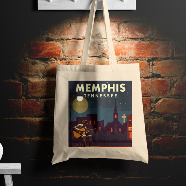 Vintag Memphis Tennessee Tragetasche (Von Creator hochgeladen)
