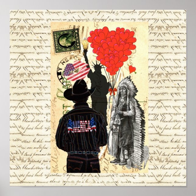 Vintag Merica Poster (Vorne)