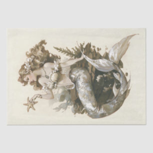 Vintag Mermaid Seidenpapier