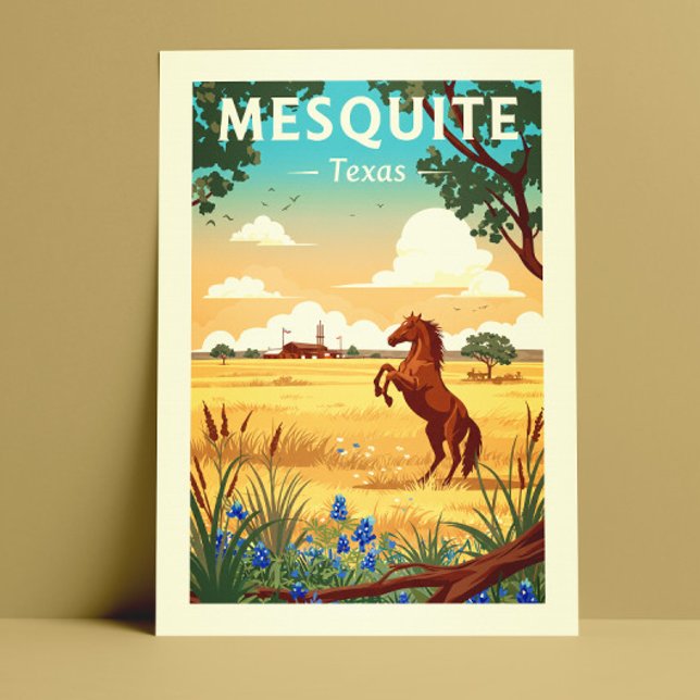 Vintag Mesziemlich Texas Postkarte (Von Creator hochgeladen)