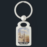 Vintag Milano Milano Italien Schlüsselkette Schlüsselanhänger<br><div class="desc">Mit der Funktion "Anpassen" können Sie Ihren eigenen Text hinzufügen. Sehen Sie in meinem Shop für weitere Artikel mit diesem Druck.</div>