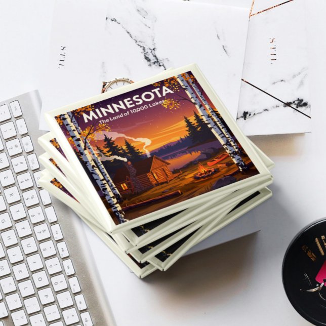 Vintag Minnesota Magnet (Von Creator hochgeladen)