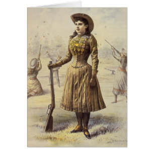 Vintag Miss Annie Oakley, Western Cowgirl