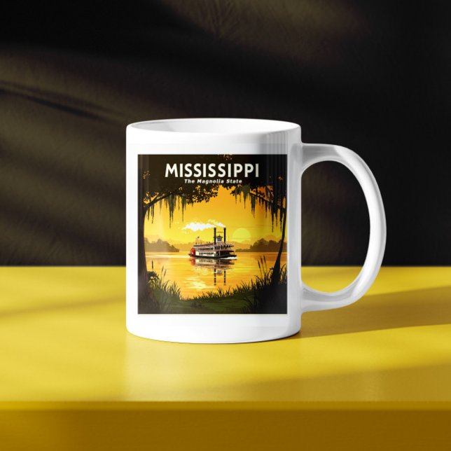 Vintag Mississippi Kaffeetasse (Von Creator hochgeladen)