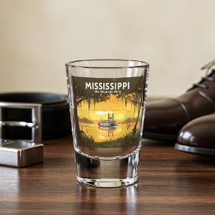 Vintag Mississippi Schnapsglas
