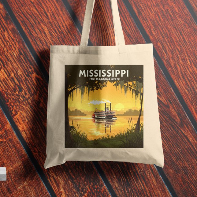 Vintag Mississippi Tragetasche (Von Creator hochgeladen)