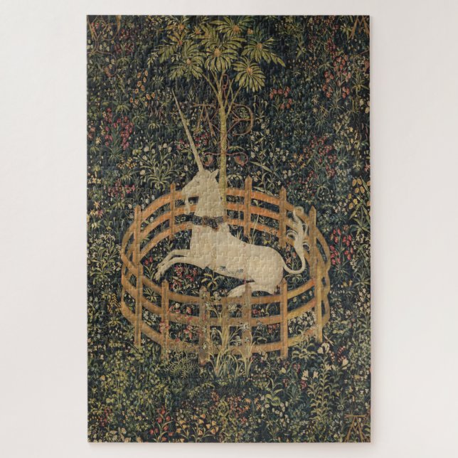 Vintag mit Einhornmalerei verbunden (1505) Puzzle (Vertikal)