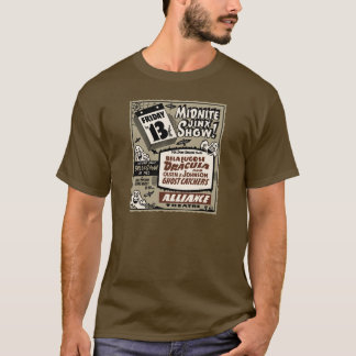 Vintag Mitternacht Jinx Show Spook Poster Art anze T-Shirt