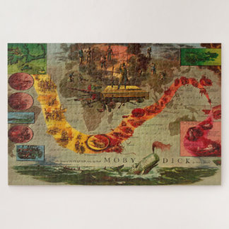 Vintag Moby Dick Voyage of the Pequod Classic Puzzle