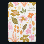 Vintag Moderner Botanischer Frühling floral iPa iPad Pro Cover<br><div class="desc">Personalisierte Vintage moderne botanische Frühlingsflorale kundenspezifische iPad Abdeckung</div>