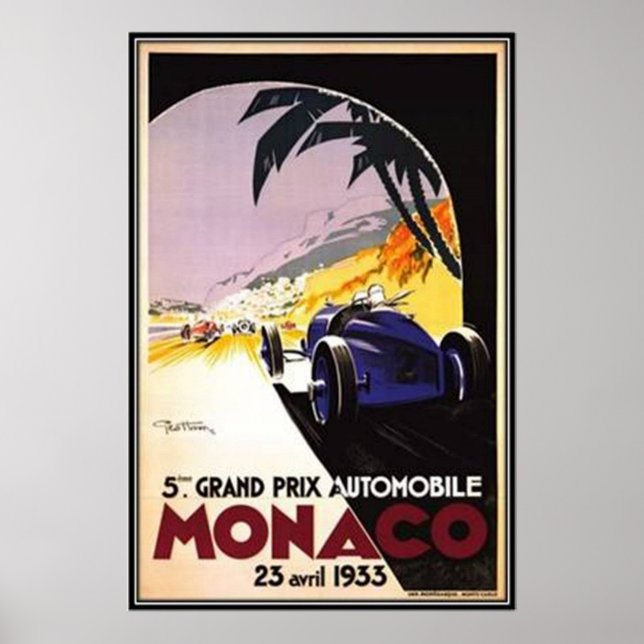 Vintag Monaco - Poster (Vorne)