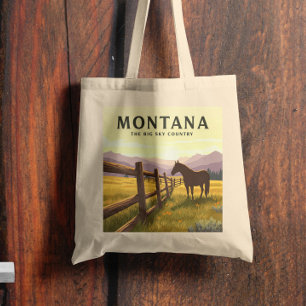 Vintag Montana Tragetasche