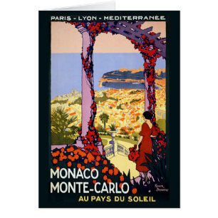 Vintag Monte Carlo Monaco