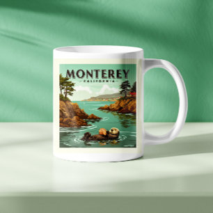 Vintag Monterey California Kaffeetasse