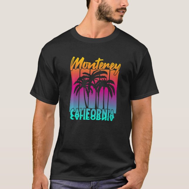 Vintag Monterey California T-Shirt (Vorderseite)