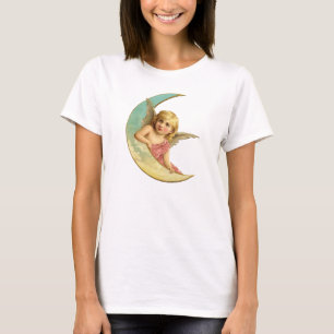 Vintag Moon Angel T-Shirt