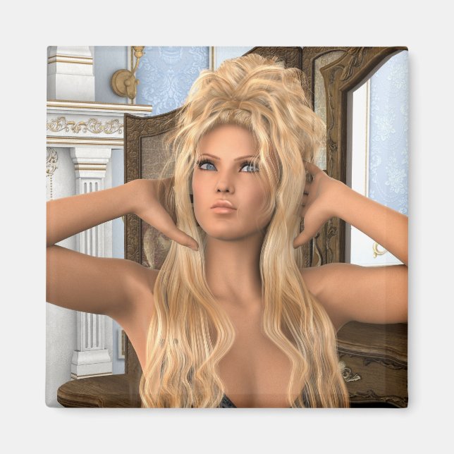 Vintag morgens magnet (Vorne)