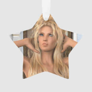 Vintag morgens ornament
