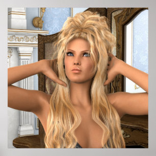 Vintag morgens poster