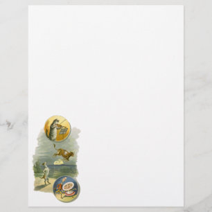 Vintag Mother Goose Kinderzimmer Rhyme Hey Diddle Flyer