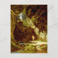 Vintag-Motiv Baden Nymph