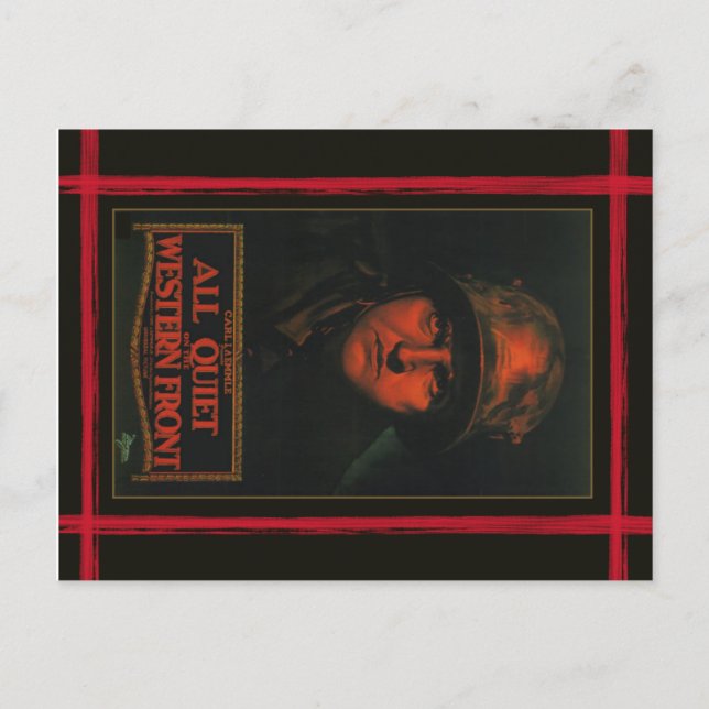 Vintag Movie Poster Postkarte (Vorderseite)