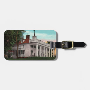Vintag Mt. Vernon Gepäckanhänger