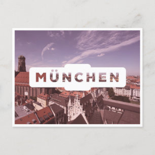Vintag München München München Deutschland Postkarte