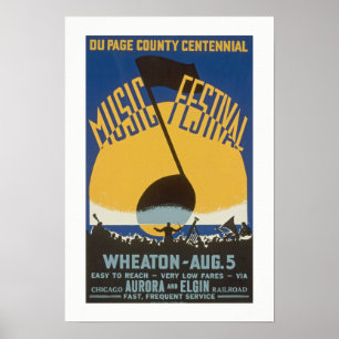 Vintag Music Festival Poster