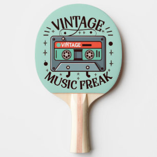 Vintag Music Freak Tischtennis Schläger
